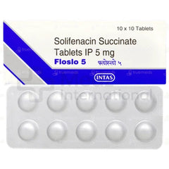 Solifenacin 5 mg/10 mg Tablet