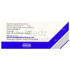 Solifenacin 5 mg/10 mg Tablet