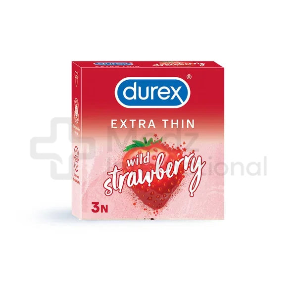 Strawberry Flavoured Latex Condoms