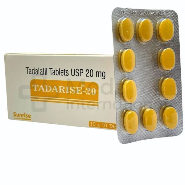 Tadarise 20 mg Tablets