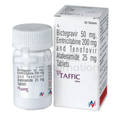 Taffic Tablet Bictegravir emtricitabine tenofovir