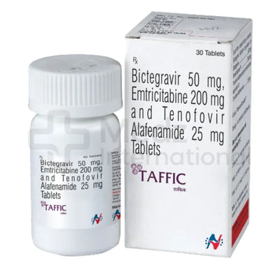 Taffic Tablet Bictegravir emtricitabine tenofovir