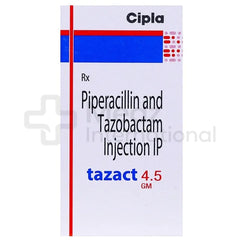 Tazact 4.5 gm