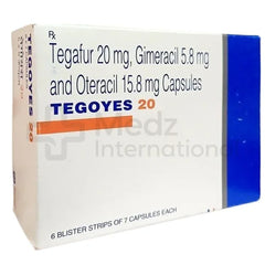 Tegafur Gimeracil Oteracil Potassium Capsule