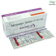 Telmisartan 20 mg/40 mg/80 mg Tablets
