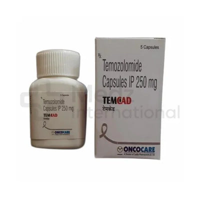 Temozolomide 100mg/250 mg capsule
