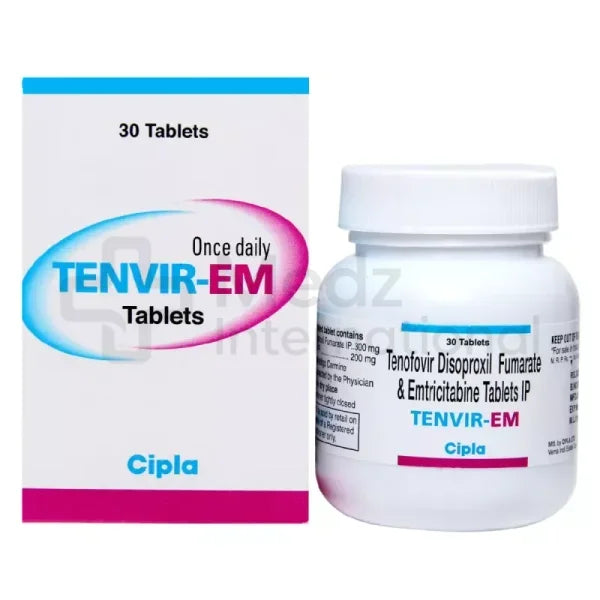Tenvir EM Tablets Emtricitabine Tenofovir
