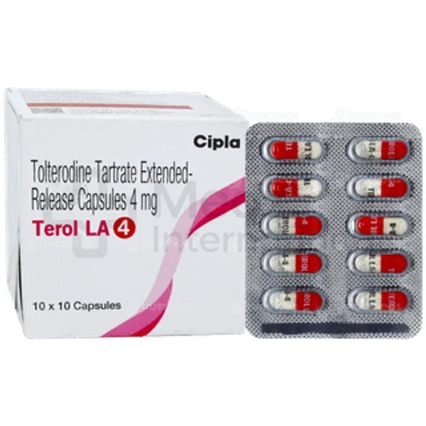 Terol LA 2 mg | Terol LA 4 mg Capsules