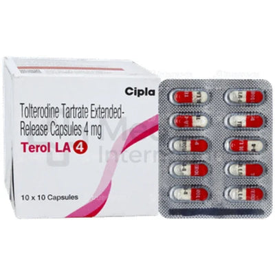Terol LA 2 mg | Terol LA 4 mg Capsules