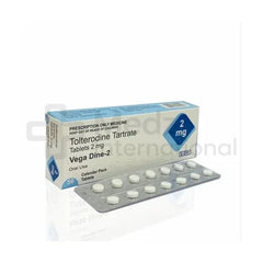 Tolterodine 4 mg/2 mg Tablet