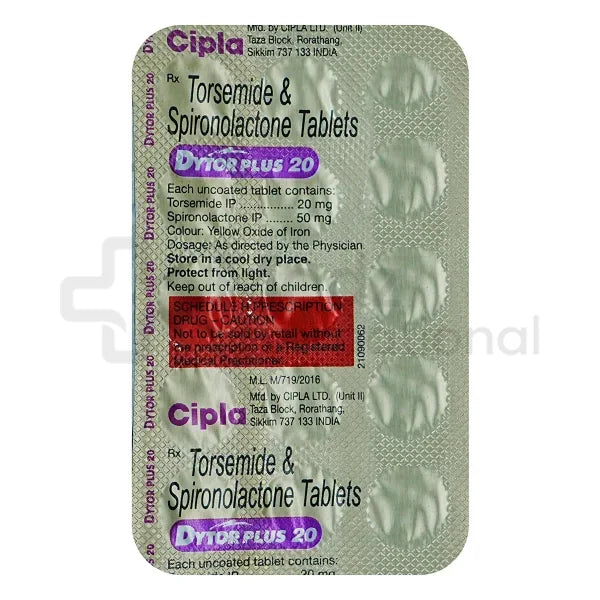 Torsemide and Spironolactone Tablet