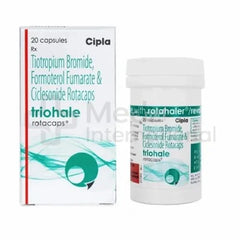 Triohale Tiotropium Formoterol Ciclesonide Inhaler