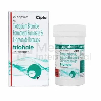 Triohale Tiotropium Formoterol Ciclesonide Inhaler