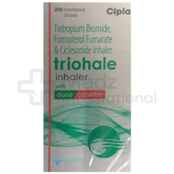 Triohale Tiotropium Formoterol Ciclesonide Inhaler