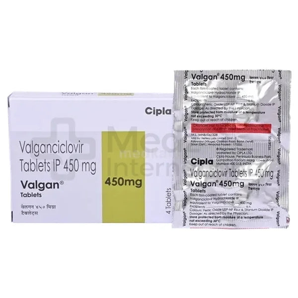 Valgan 450 mg Tablet