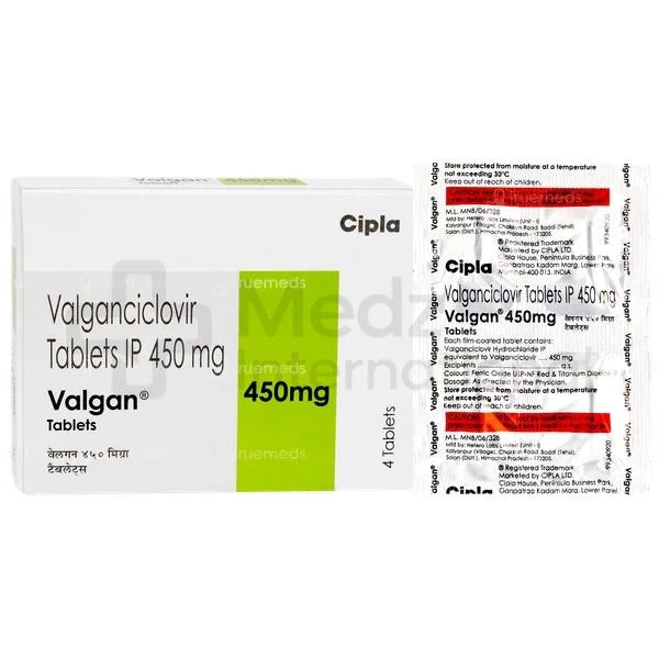 Valgan 450 mg Tablet