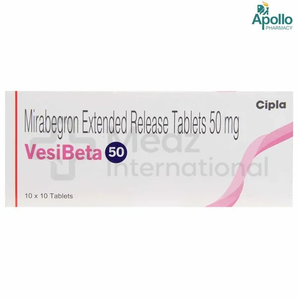Vesibeta 50 mg Tablet