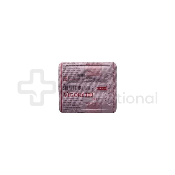 Vigore 100 mg Red Tablet