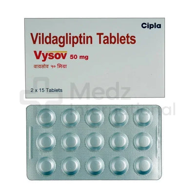Vildagliptin 50 mg Tablets