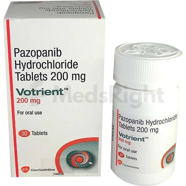 Votrient 200 mg Tablets