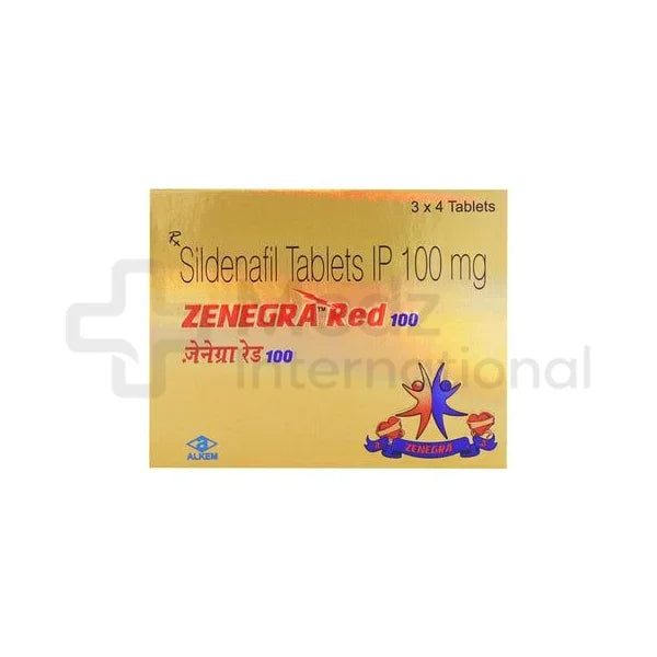 Zenegra Red 100 mg Tablet